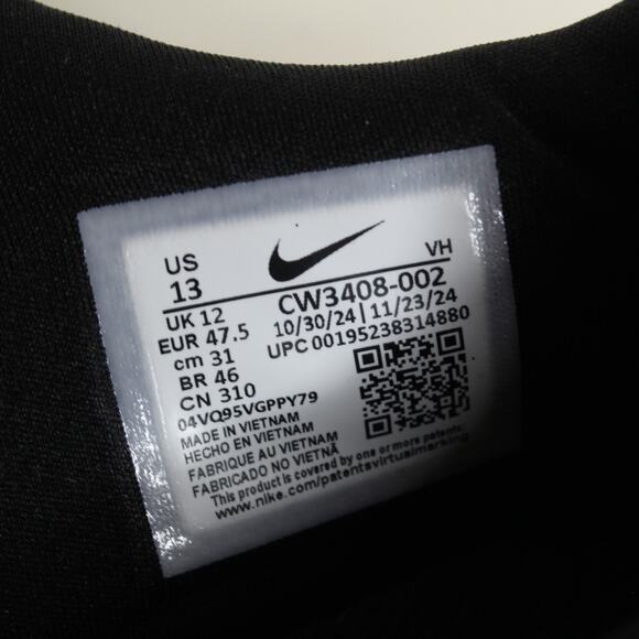 Nike Flex Run 2021 Black White Smoke Gray Athletic Sneakers CW3408-002 Men Sz 13 main image 5